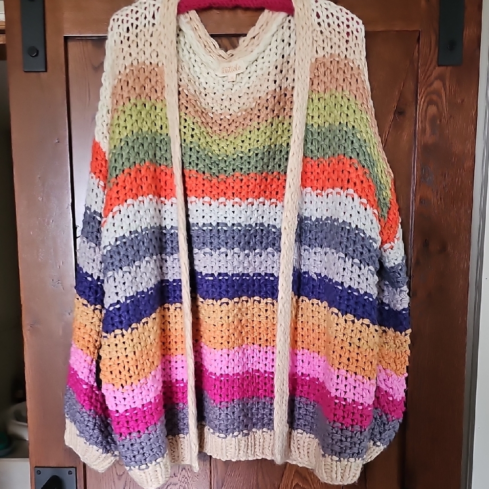 Multicolor Striped Women's Sweater
